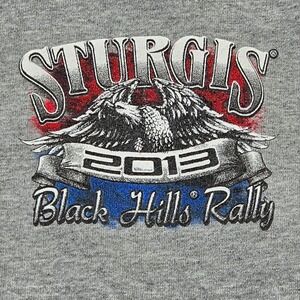 Fruit of the Loom Mens XL Sturgis 2013 Black Hills Rally Sleeveless Muscle Tee